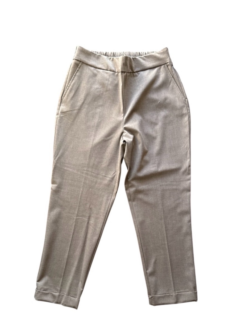 Rachel Zoe Light Beige Slim Tapered Track Pants